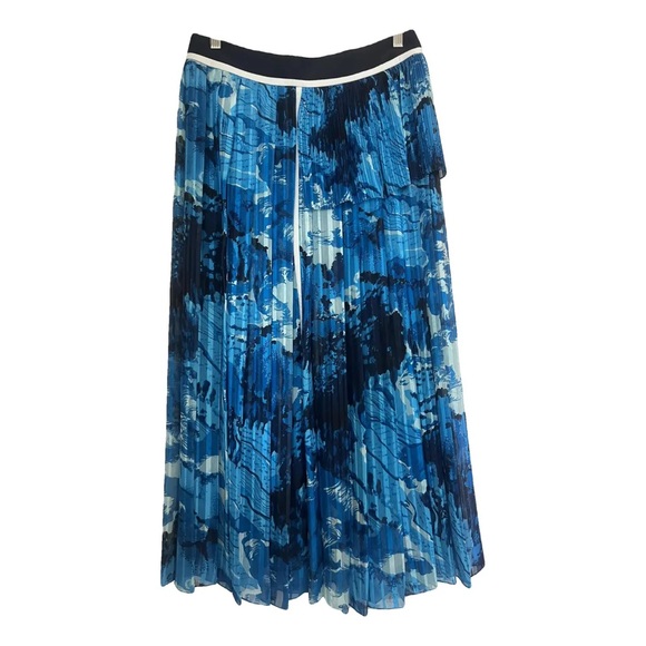 Victoria Beckham landscape skirt - Blue Size 2 - Picture 2 of 4